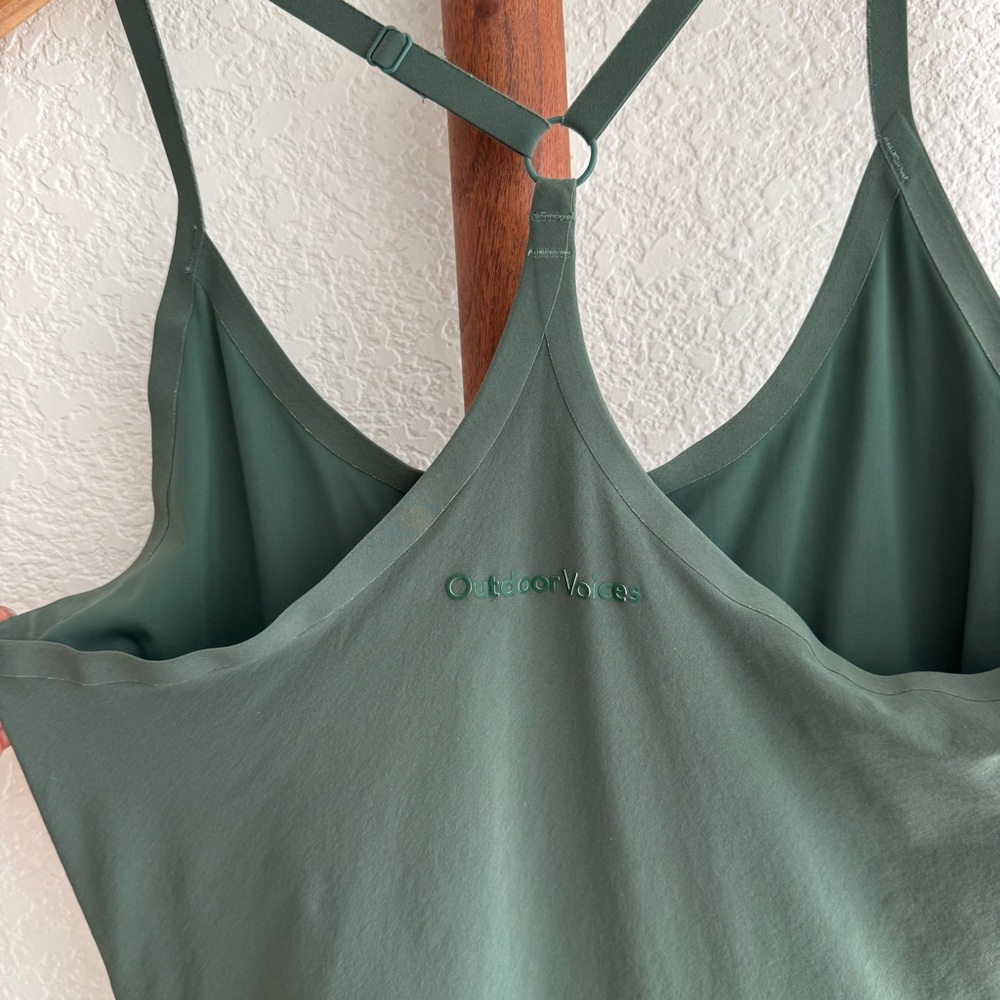 Outdoor Voices Exercise Dress Green/Evergreen XXS - Picture 7 of 13